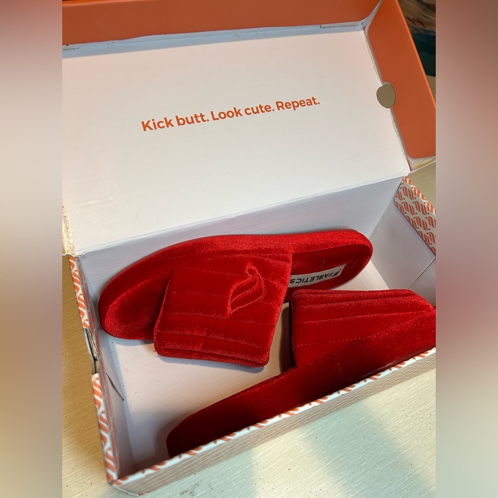 Fabletics Red Shoes - Picture 3 of 8